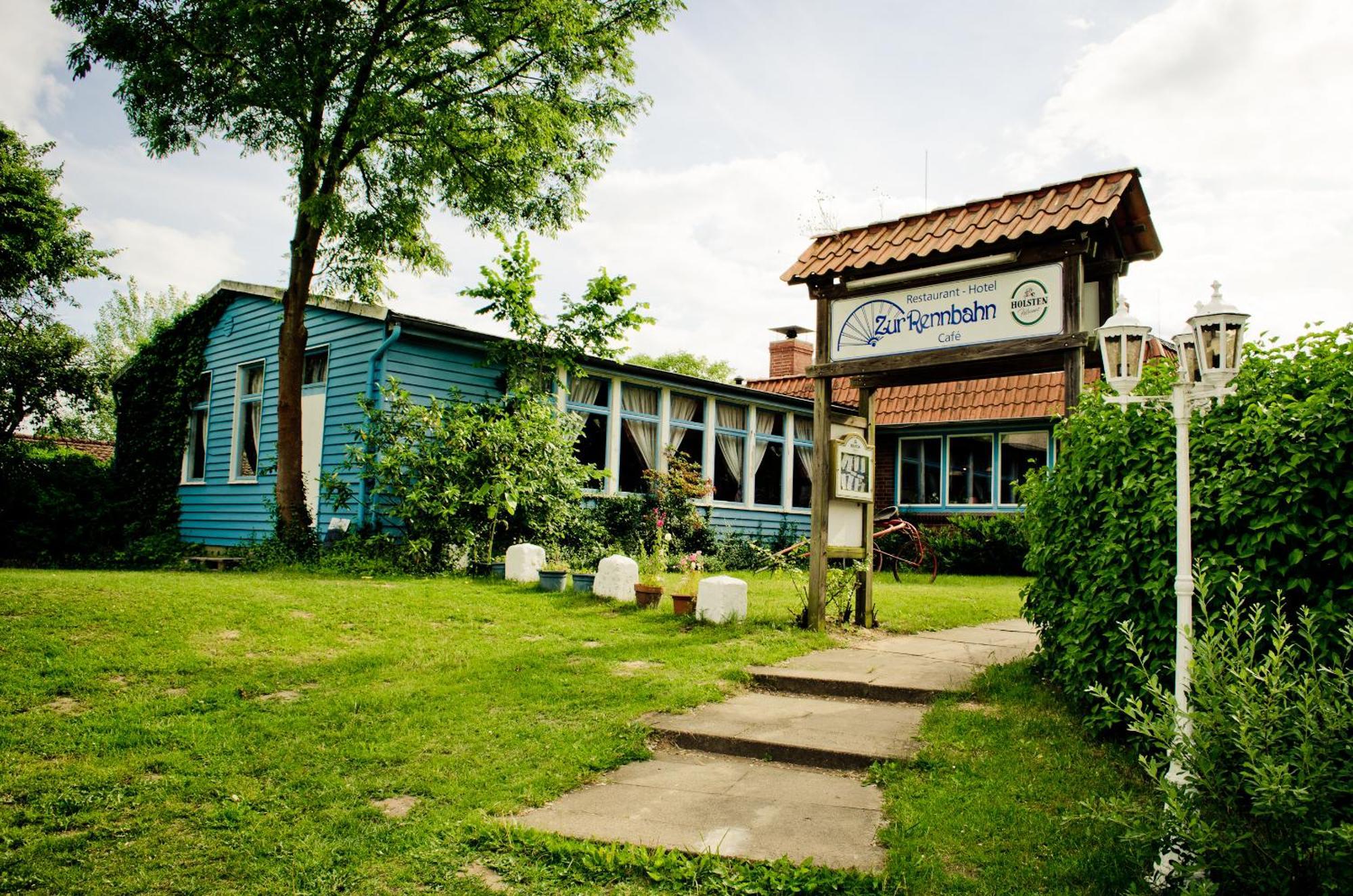 Zur Rennbahn Hotel Drage  Bagian luar foto